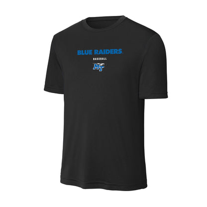 MTSU - NCAA Baseball : Brett Vondohlen - Activewear T-Shirt-0