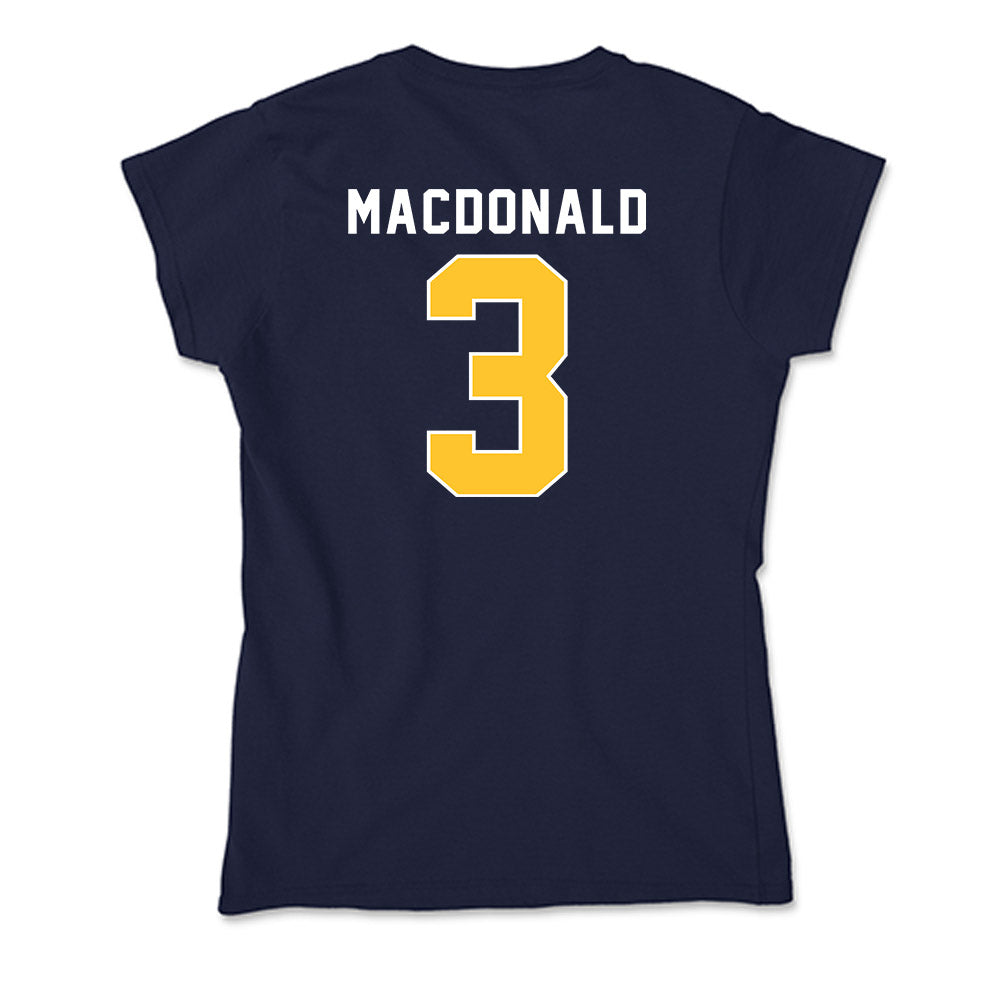 Murray State - NCAA Women's Soccer : Abbey MacDonald - Soft Style Women’s T-Shirt-1