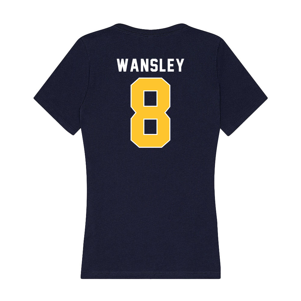 Murray State - NCAA Football : Amari Wansley - Women's V-Neck T-Shirt-1