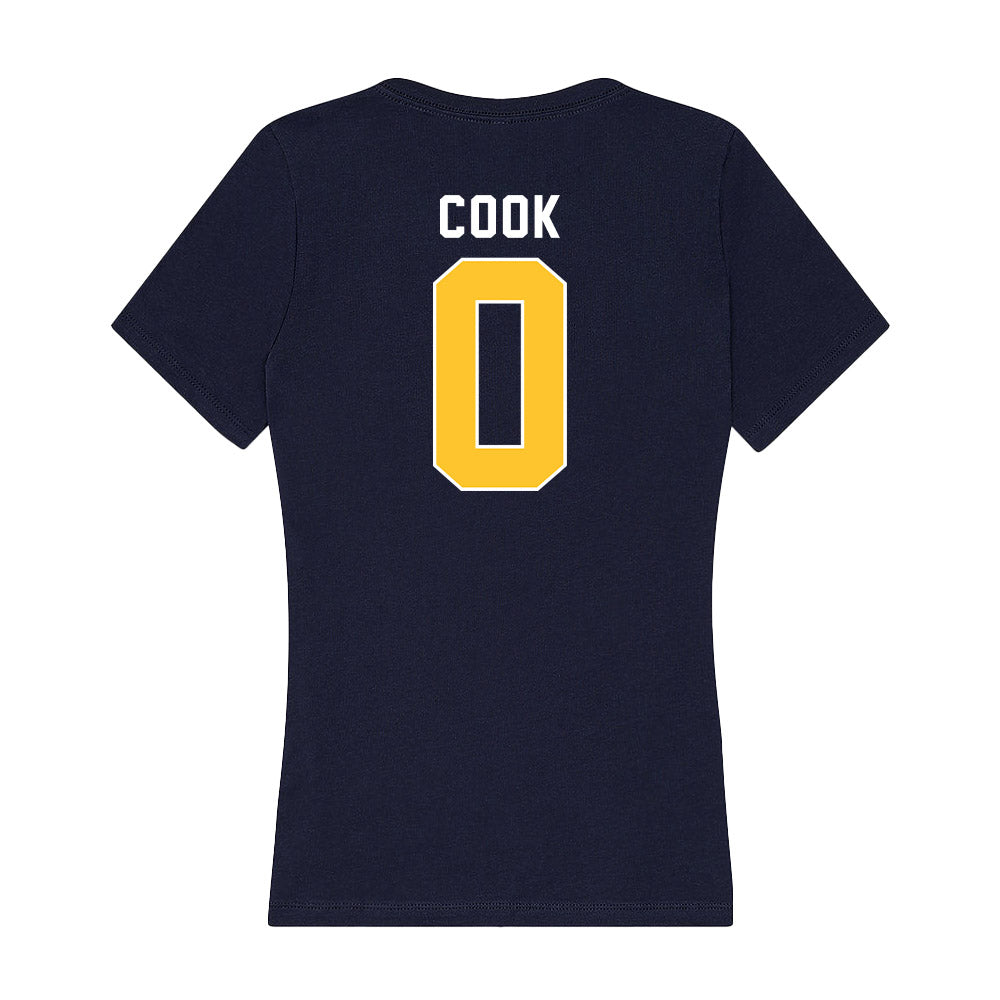 Murray State - NCAA Women's Basketball : Jada Cook - Women's V-Neck T-Shirt-1