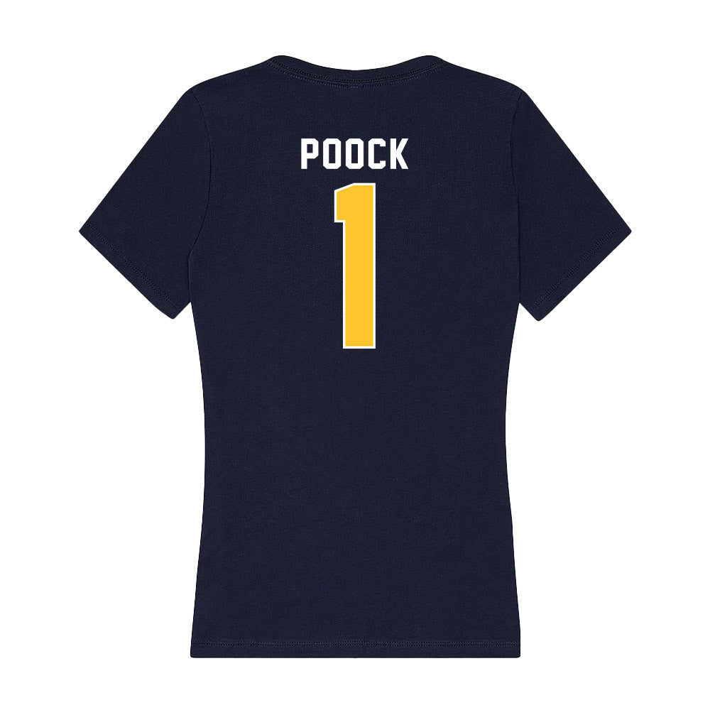 Murray State - NCAA Women's Basketball : Halli Poock - Women's V-Neck T-Shirt-1