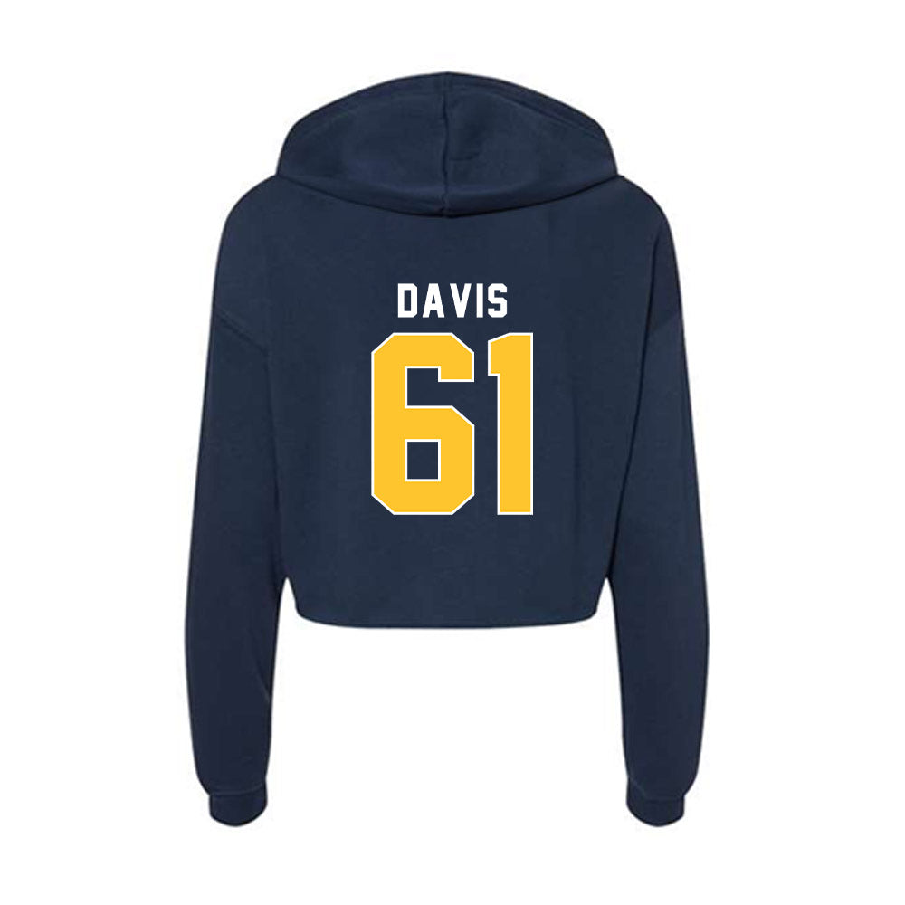 Murray State - NCAA Football : Spencer Davis - Women's Crop Fleece Hoodie-1