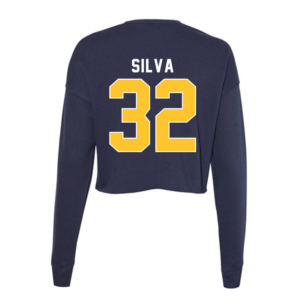 Murray State - NCAA Baseball : Isaac Silva - Women's Cropped Crew Fleece-1