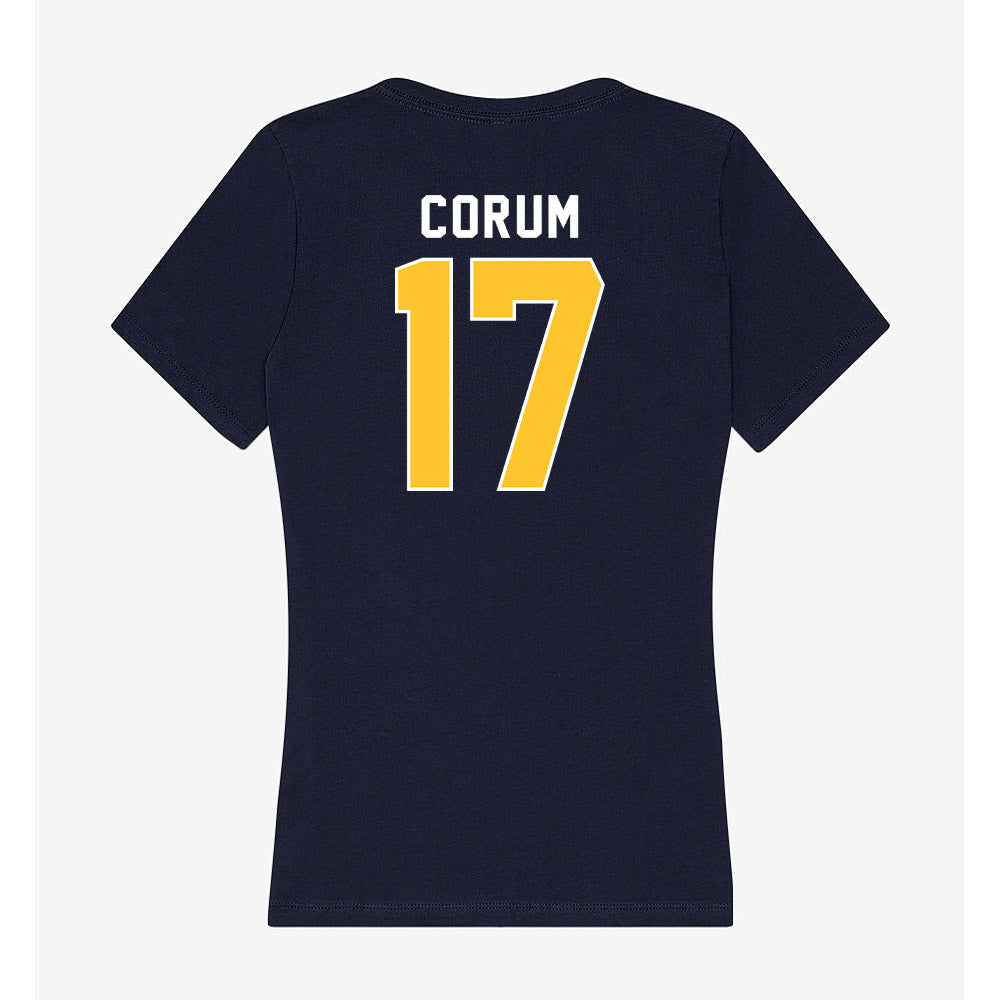 Murray State - NCAA Football : Trace Corum - Women's V-Neck T-Shirt-1
