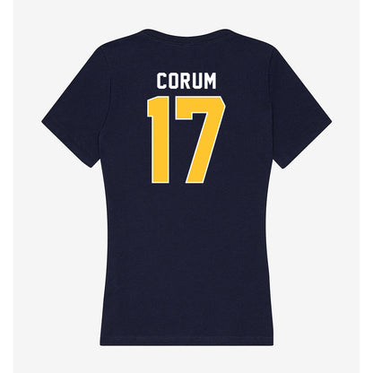 Murray State - NCAA Football : Trace Corum - Women's V-Neck T-Shirt-1