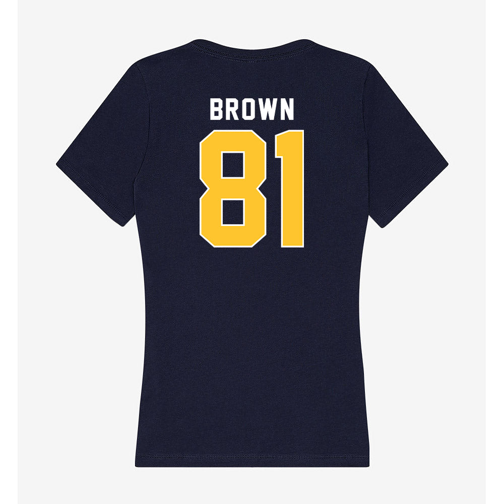 Murray State - NCAA Football : Ty Brown - Women's V-Neck T-Shirt-1