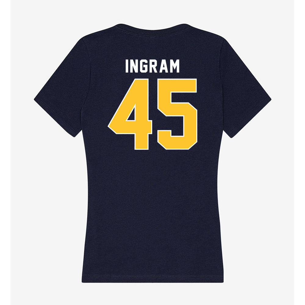 Murray State - NCAA Football : Klayton Ingram - Women's V-Neck T-Shirt-1