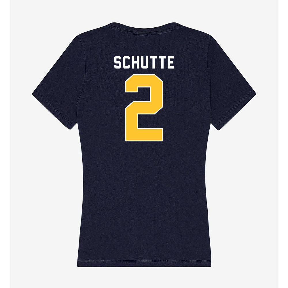 Murray State - NCAA Baseball : Nic Schutte - Women's V-Neck T-Shirt-1
