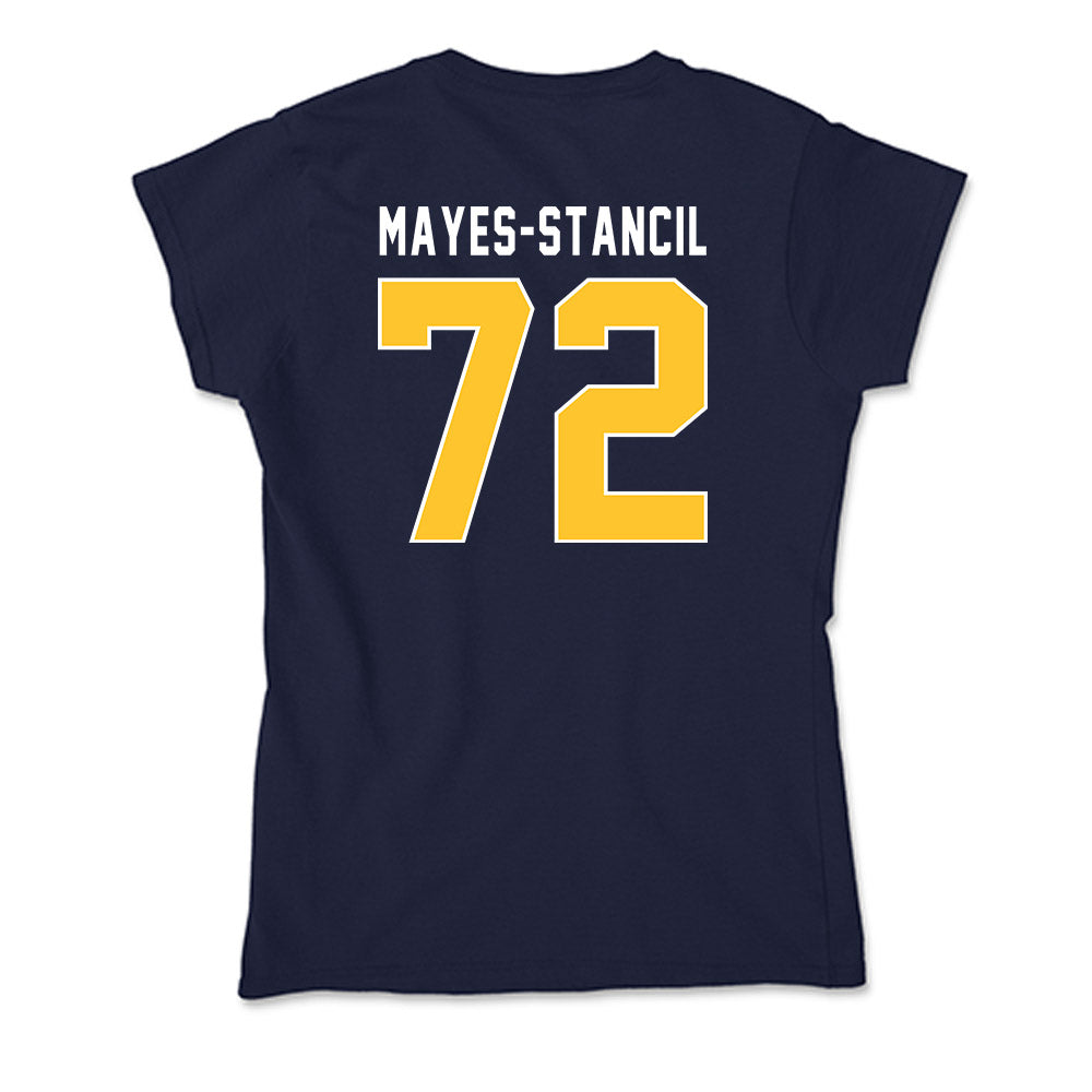 Murray State - NCAA Football : Cameron Mayes-Stancil - Soft Style Women’s T-Shirt-1