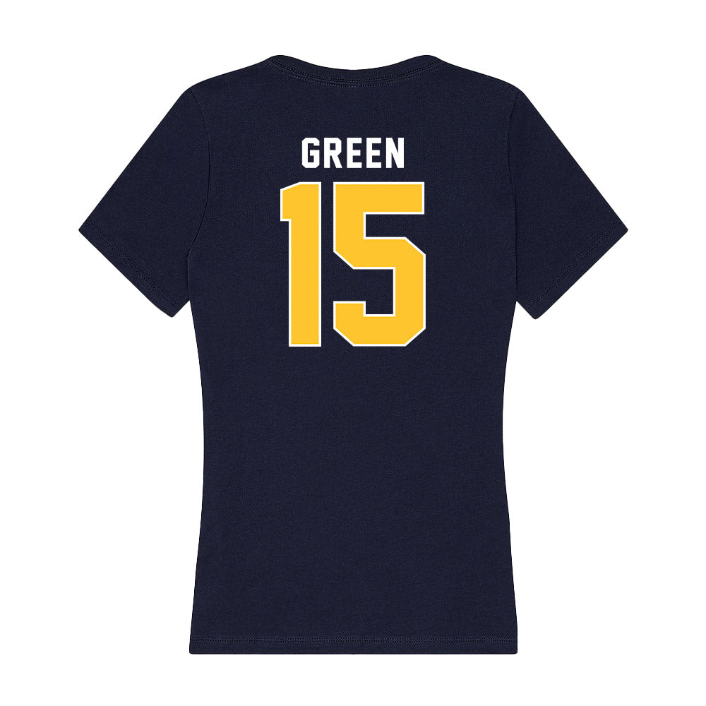 Murray State - NCAA Football : Lj Green - Women's V-Neck T-Shirt-1