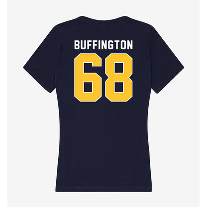 Murray State - NCAA Football : Wyatt Buffington - Women's V-Neck T-Shirt-1