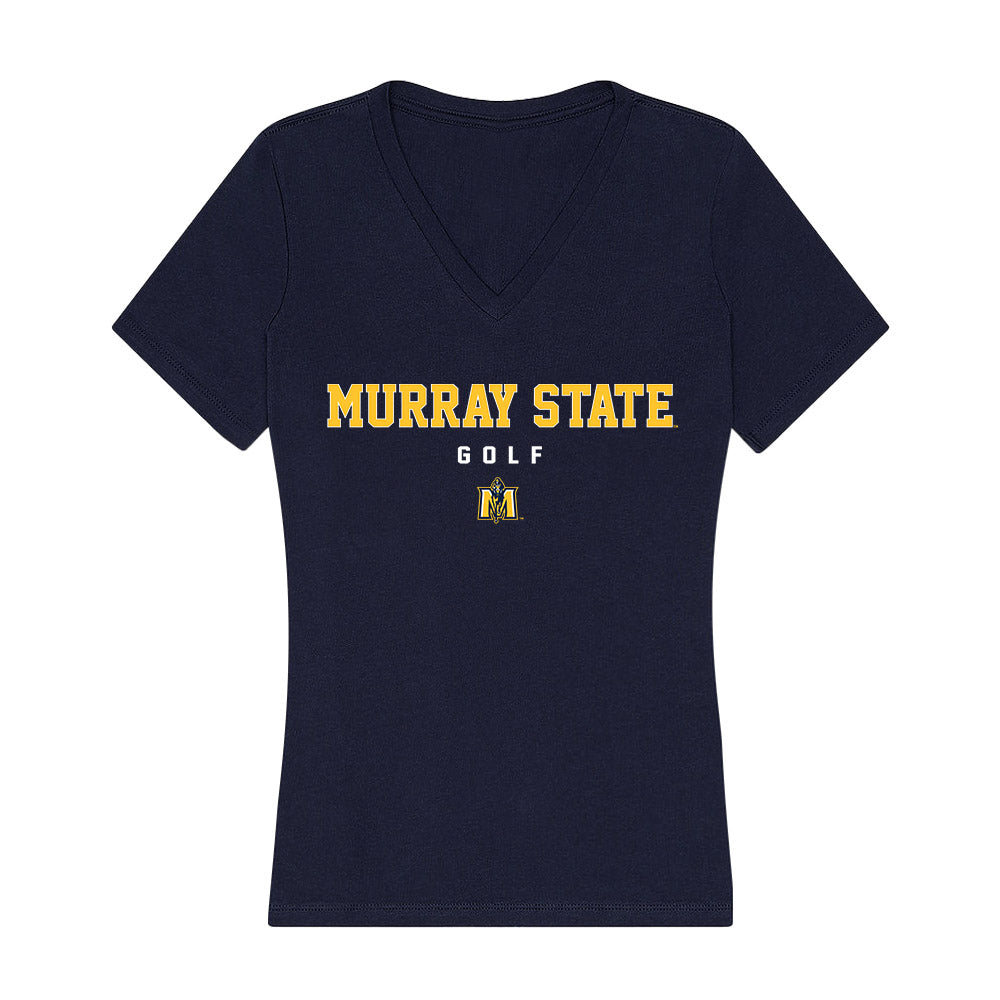 Murray State - NCAA Men's Golf : Tyler Wirth - Women's V-Neck T-Shirt-0
