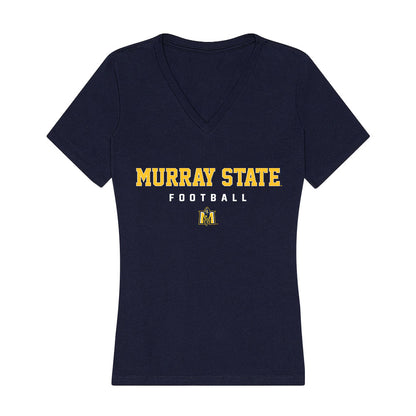 Murray State - NCAA Football : Spencer Davis - Women's V-Neck T-Shirt-0