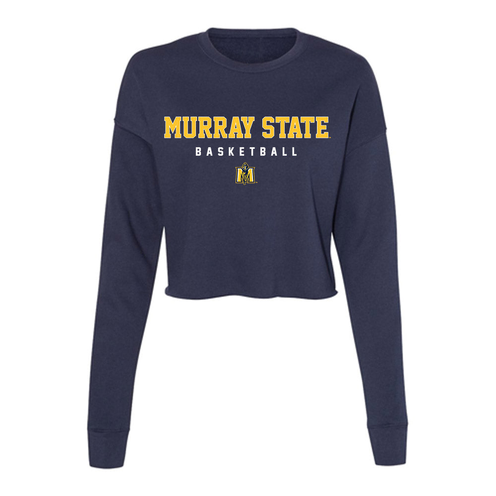 Murray State - NCAA Women's Basketball : Cam Hoover - Women's Cropped Crew Fleece-0