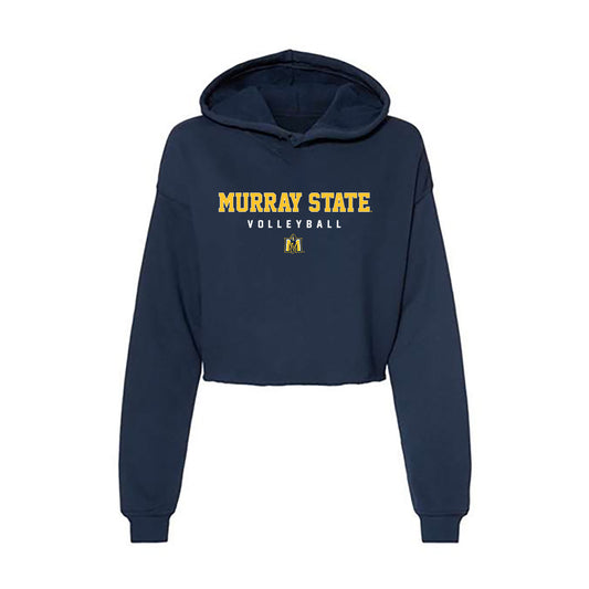 Murray State - NCAA Women's Volleyball : Dahlia Miller - Women's Crop Fleece Hoodie-0