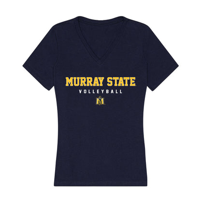 Murray State - NCAA Women's Volleyball : Burcu Gulomur - Women's V-Neck T-Shirt-0