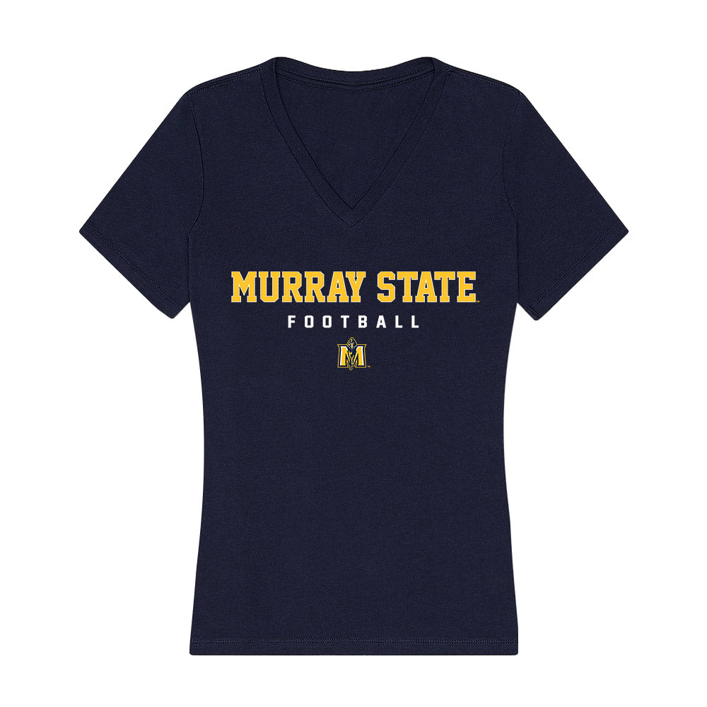 Murray State - NCAA Football : AJ Shadid - Women's V-Neck T-Shirt-0