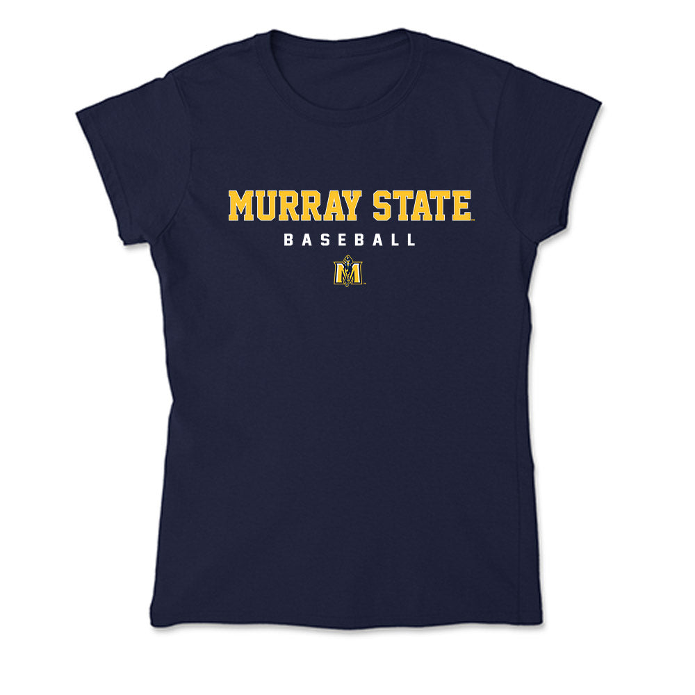 Murray State - NCAA Baseball : Isaac Silva - Soft Style Women’s T-Shirt-0