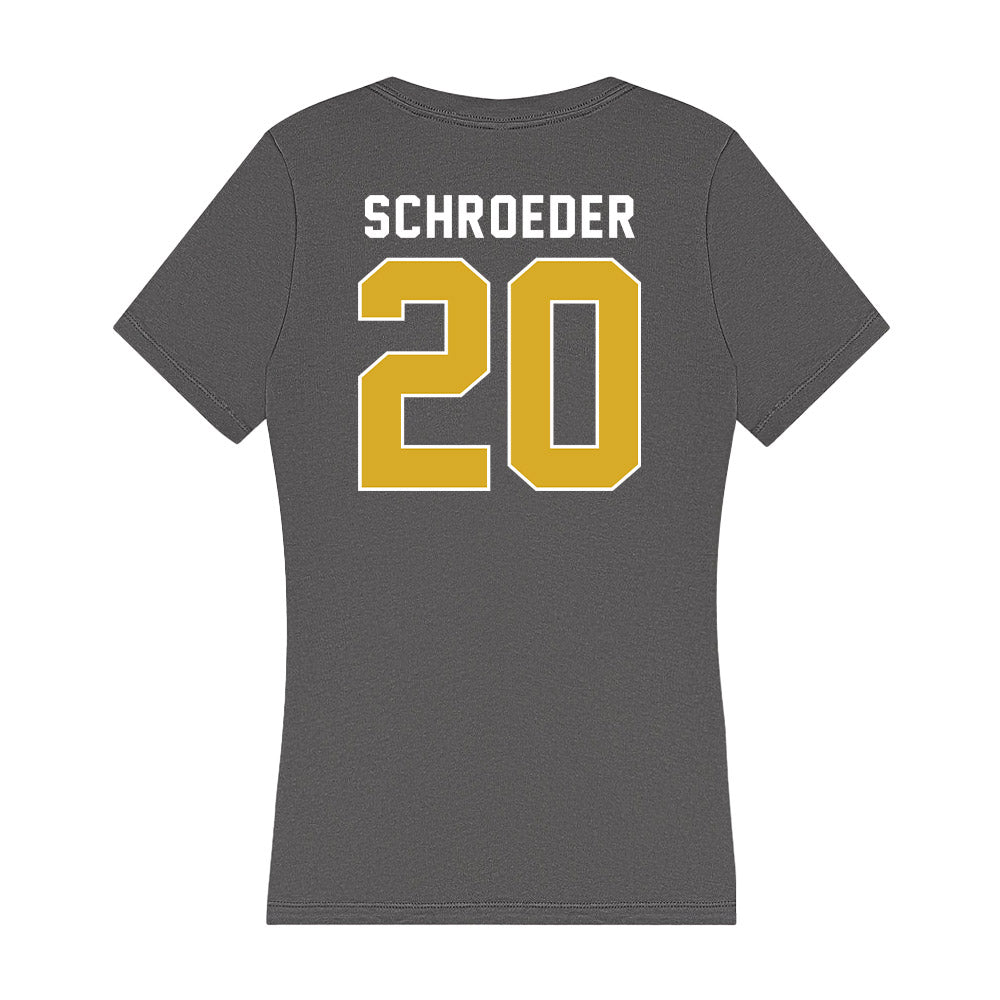 PFW - NCAA Baseball : Augusto Schroeder - Women's V-Neck T-Shirt-1