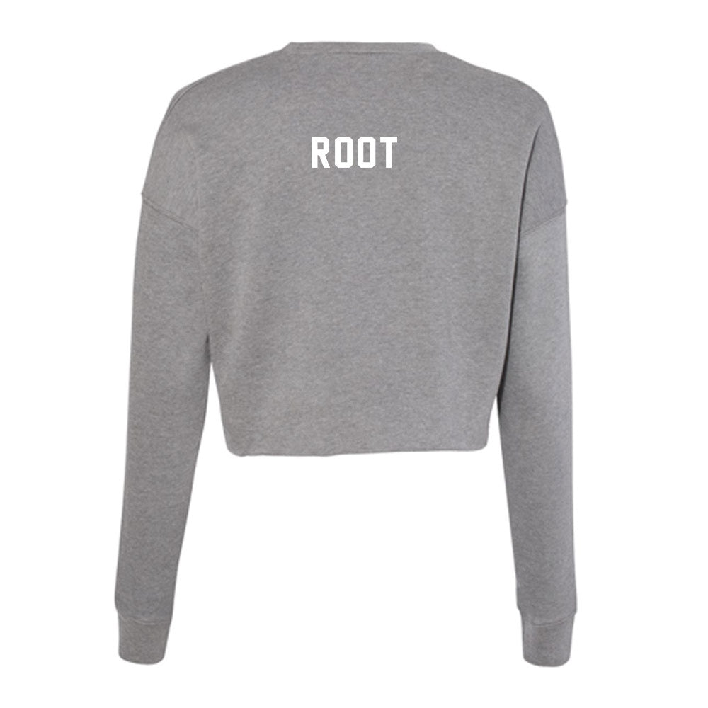 PFW - Pep Band : Willow Root - Women's Cropped Crew Fleece-1