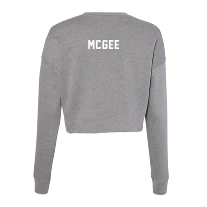 PFW - NCAA Cheerleading : Zoe McGee - Women's Cropped Crew Fleece-1