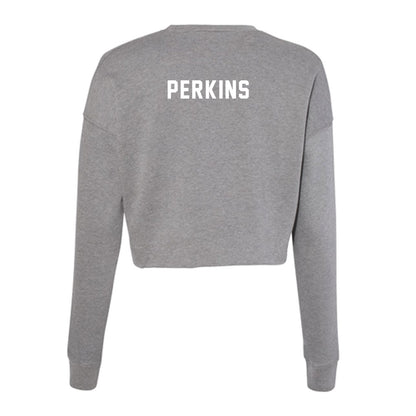 PFW - Pep Band : Victoria Perkins - Women's Cropped Crew Fleece-1