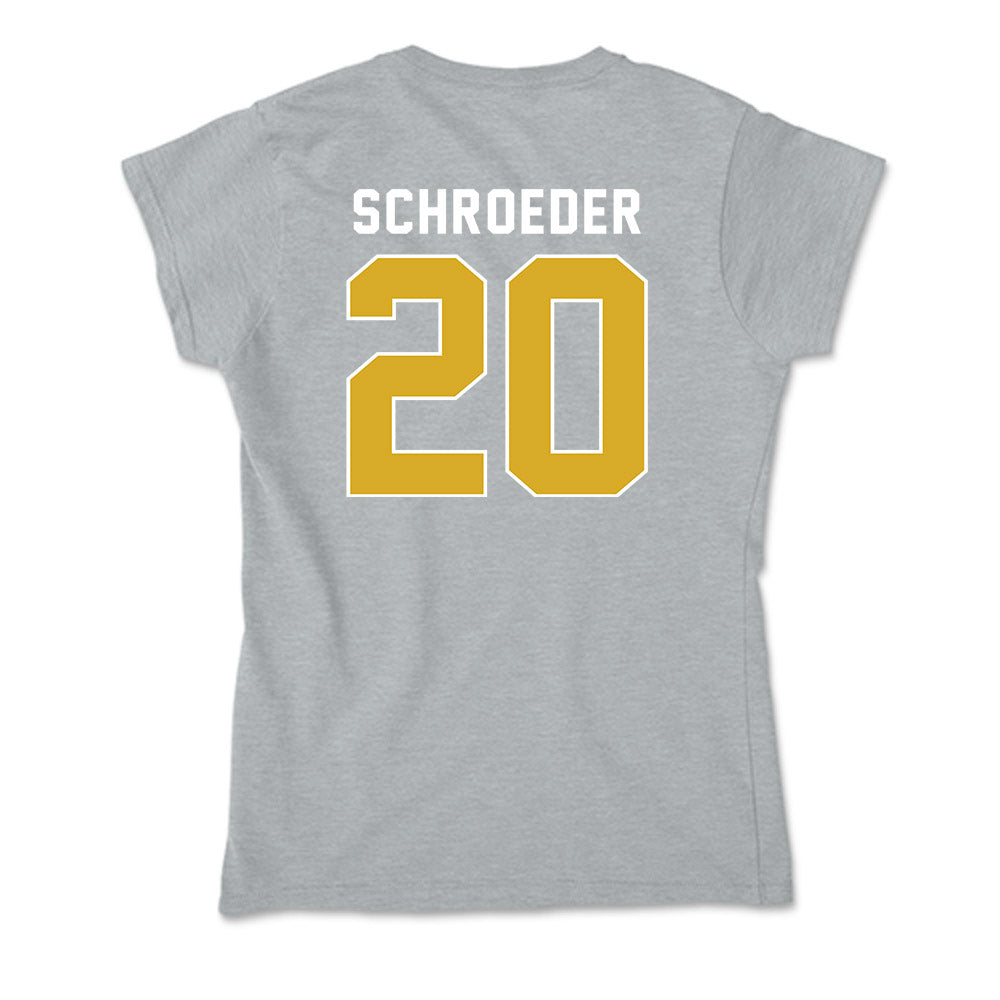 PFW - NCAA Baseball : Augusto Schroeder - Soft Style Women’s T-Shirt-1