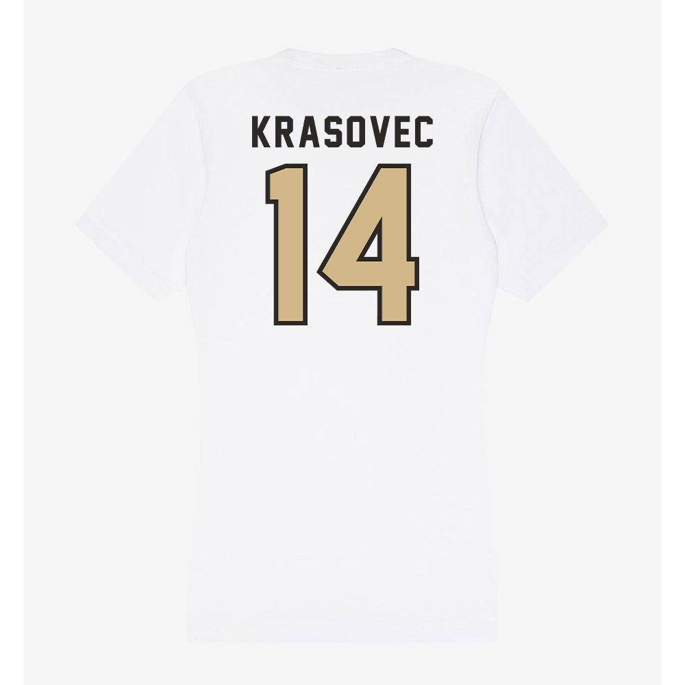 PFW - NCAA Women's Basketball : Lili Krasovec - Women's V-Neck T-Shirt-1