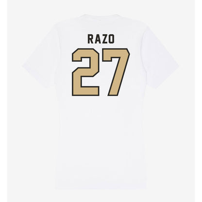 PFW - NCAA Men's Soccer : Brandon Razo - Women's V-Neck T-Shirt-1