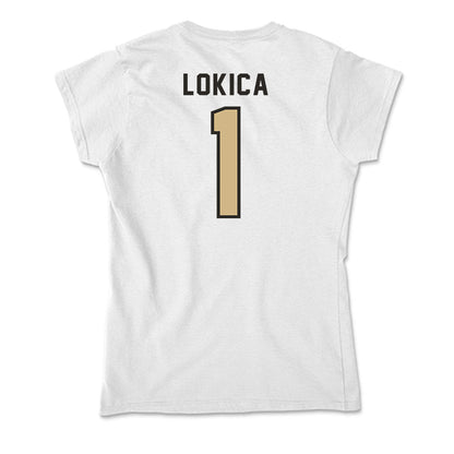 PFW - NCAA Women's Basketball : Nika Lokica - Soft Style Women’s T-Shirt-1