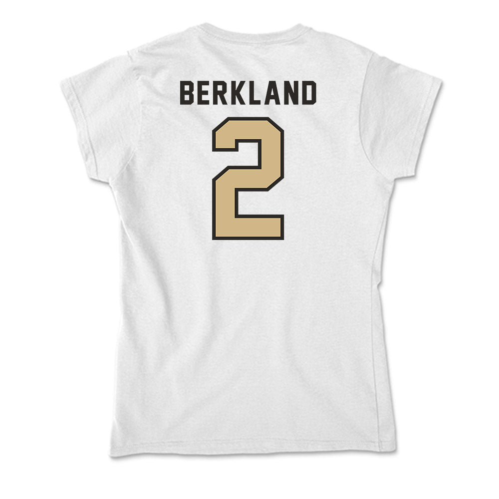 PFW - NCAA Women's Volleyball : Meg Berkland - Soft Style Women’s T-Shirt-1