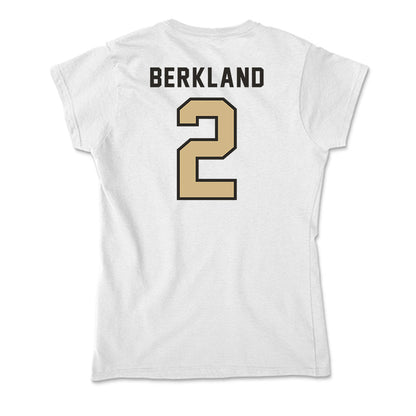 PFW - NCAA Women's Volleyball : Meg Berkland - Soft Style Women’s T-Shirt-1
