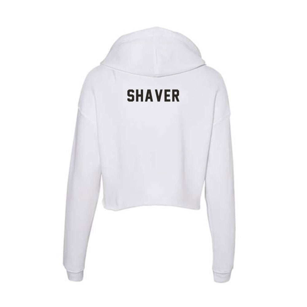 PFW - NCAA Men's Track & Field : Reagan Shaver - Women's Crop Fleece Hoodie-1
