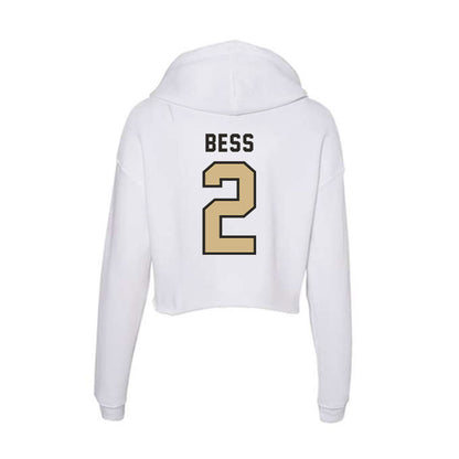 PFW - NCAA Women's Basketball : Rylee Bess - Women's Crop Fleece Hoodie-1