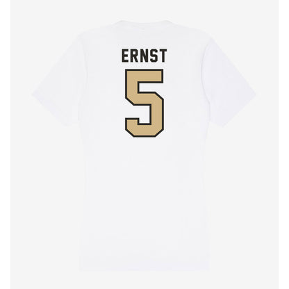 PFW - NCAA Women's Soccer : Emily Ernst - Women's V-Neck T-Shirt-1