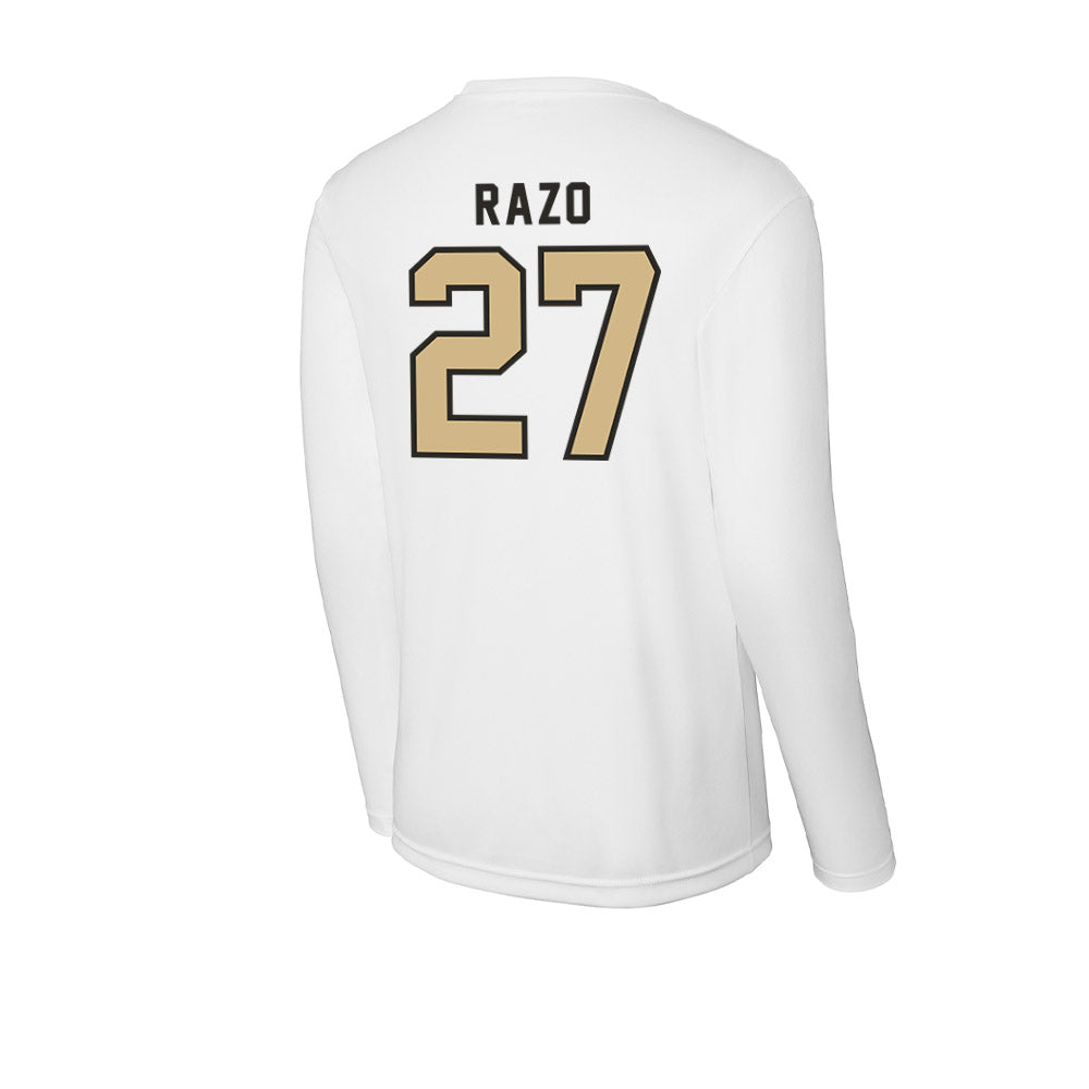 PFW - NCAA Men's Soccer : Brandon Razo - Activewear Long Sleeve T-Shirt-1