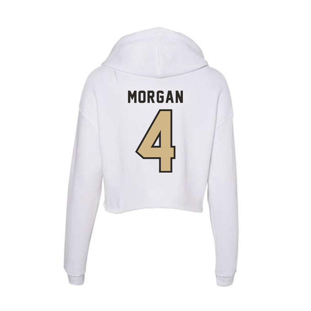 PFW - NCAA Men's Basketball : Chris Morgan - Women's Crop Fleece Hoodie-1