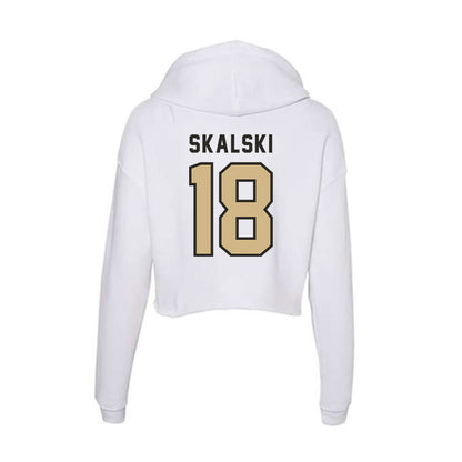 PFW - NCAA Men's Volleyball : Ethan Skalski - Women's Crop Fleece Hoodie-1
