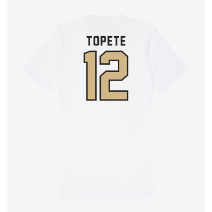 PFW - NCAA Men's Soccer : Iann Topete - Women's V-Neck T-Shirt-1