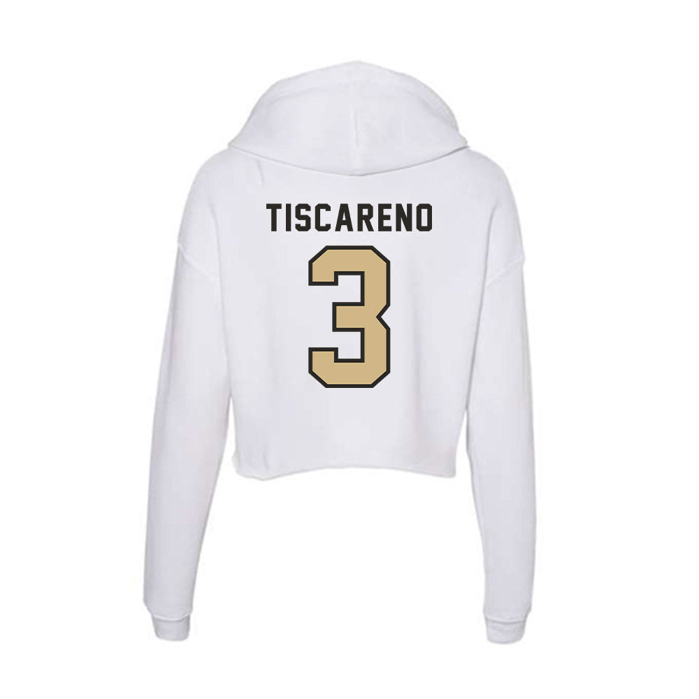 PFW - NCAA Men's Soccer : antonio tiscareno - Women's Crop Fleece Hoodie-1