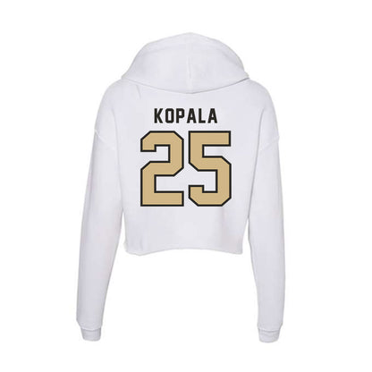 PFW - NCAA Women's Soccer : Maddy Kopala - Women's Crop Fleece Hoodie-1