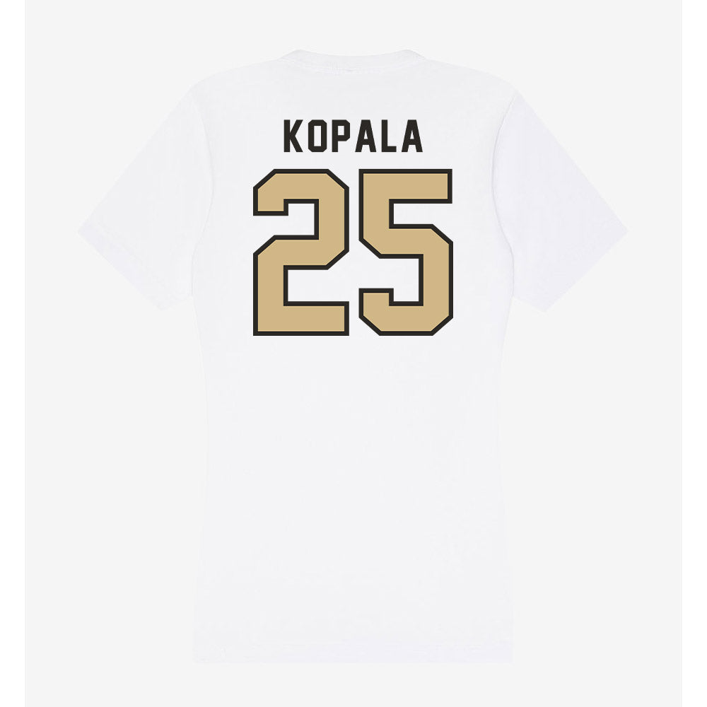 PFW - NCAA Women's Soccer : Maddy Kopala - Women's V-Neck T-Shirt-1