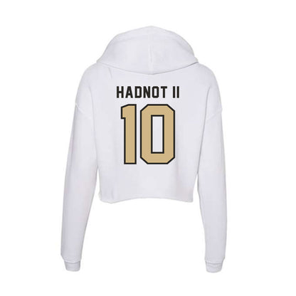 PFW - NCAA Men's Basketball : Corey Hadnot II - Women's Crop Fleece Hoodie-1
