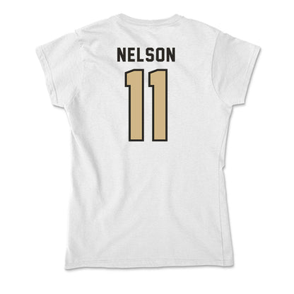 PFW - NCAA Men's Basketball : Maximus Nelson - Soft Style Women’s T-Shirt-1