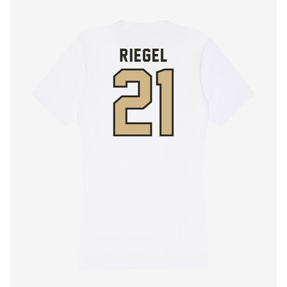 PFW - NCAA Women's Volleyball : Iris Riegel - Women's V-Neck T-Shirt-1