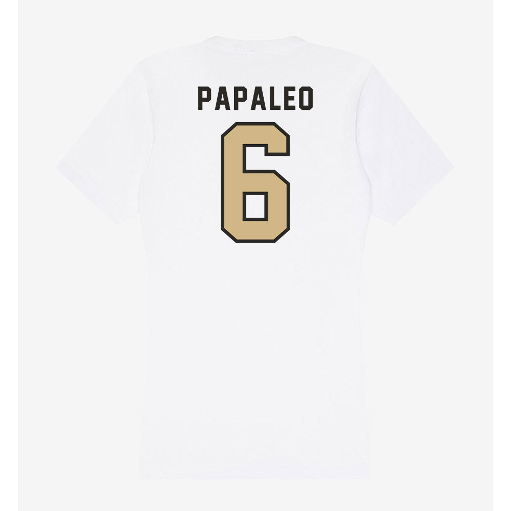 PFW - NCAA Men's Volleyball : Ra'l Papaleo - Women's V-Neck T-Shirt-1