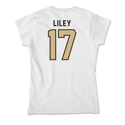 PFW - NCAA Men's Soccer : Jackson Liley - Soft Style Women’s T-Shirt-1