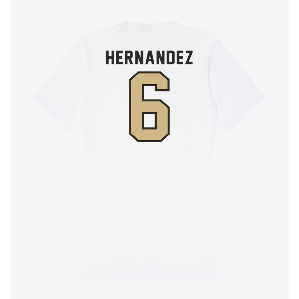 PFW - NCAA Men's Soccer : Jonathan Hernandez - Women's V-Neck T-Shirt-1