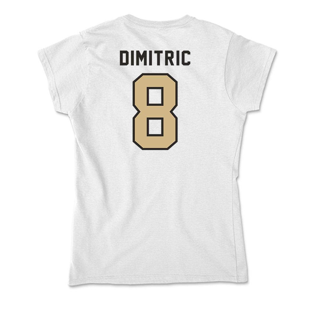 PFW - NCAA Women's Volleyball : Miona Dimitric - Soft Style Women’s T-Shirt-1