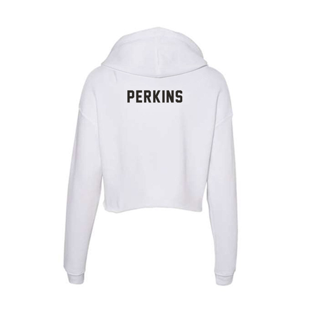 PFW - Pep Band : Victoria Perkins - Women's Crop Fleece Hoodie-1